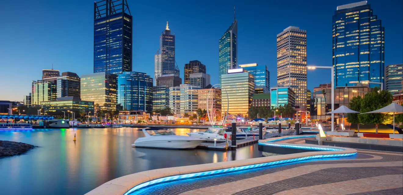 BILLET A/R REUNION - AUSTRALIE (PERTH)